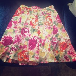 Floral Skirt